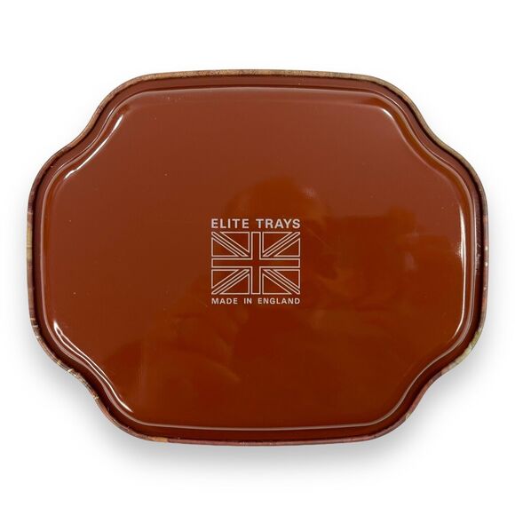 Vintage 4-Pack Elite Trays England Dessert Tea Service Fruit Small Trays 7.5" - Picture 15 of 16